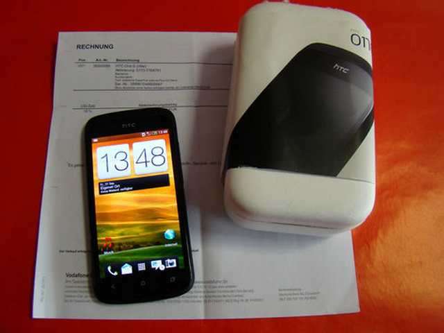 HTC One S 16 GB - Schwarz (Ohne Simlock)